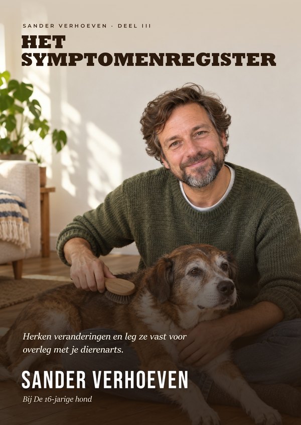 Het symptomenregister omslag van het miniboek